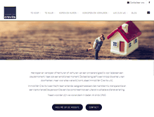 Tablet Screenshot of crevits.be